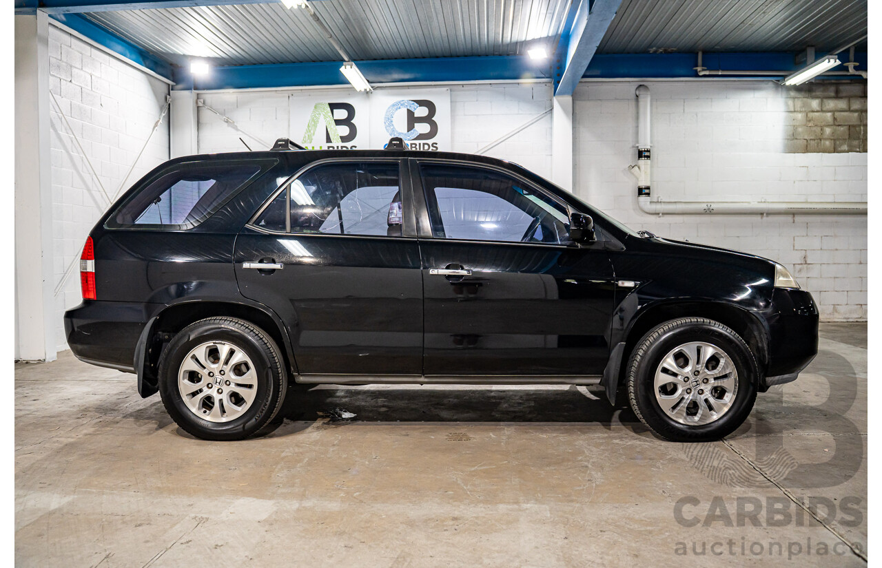 4/2005 Honda MDX MY05 Upgrade 4d Wagon Black V6 3.5L