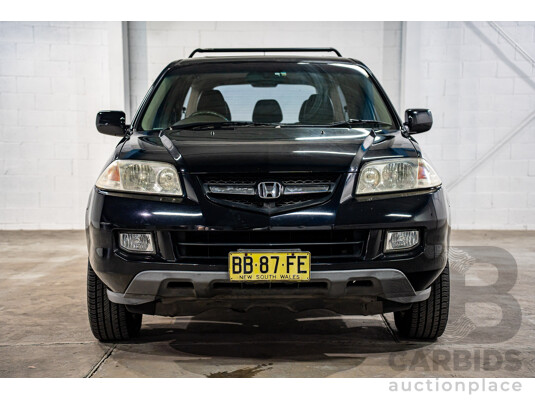 4/2005 Honda MDX MY05 Upgrade 4d Wagon Black V6 3.5L