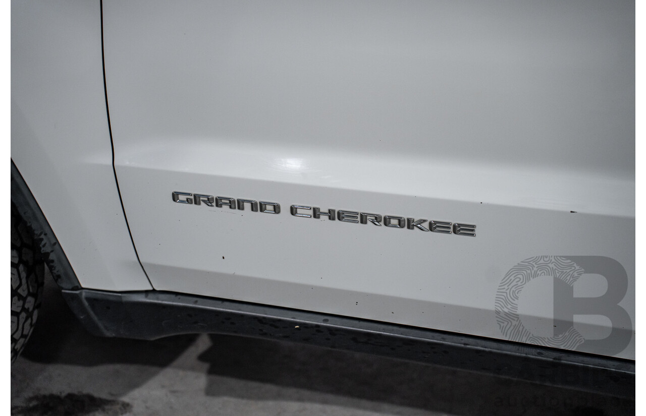02/2017 Jeep Grand Cherokee Limited (4x4) WK MY15 4d Wagon Bright White Turbo Diesel V6 3.0L