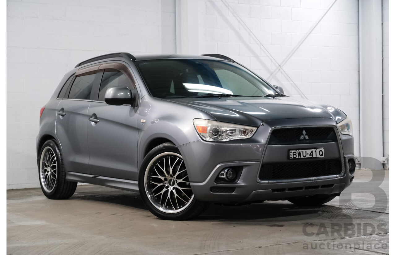 5/2011 Mitsubishi ASX Aspire (4WD) XA 4d Wagon Grey 1.8L