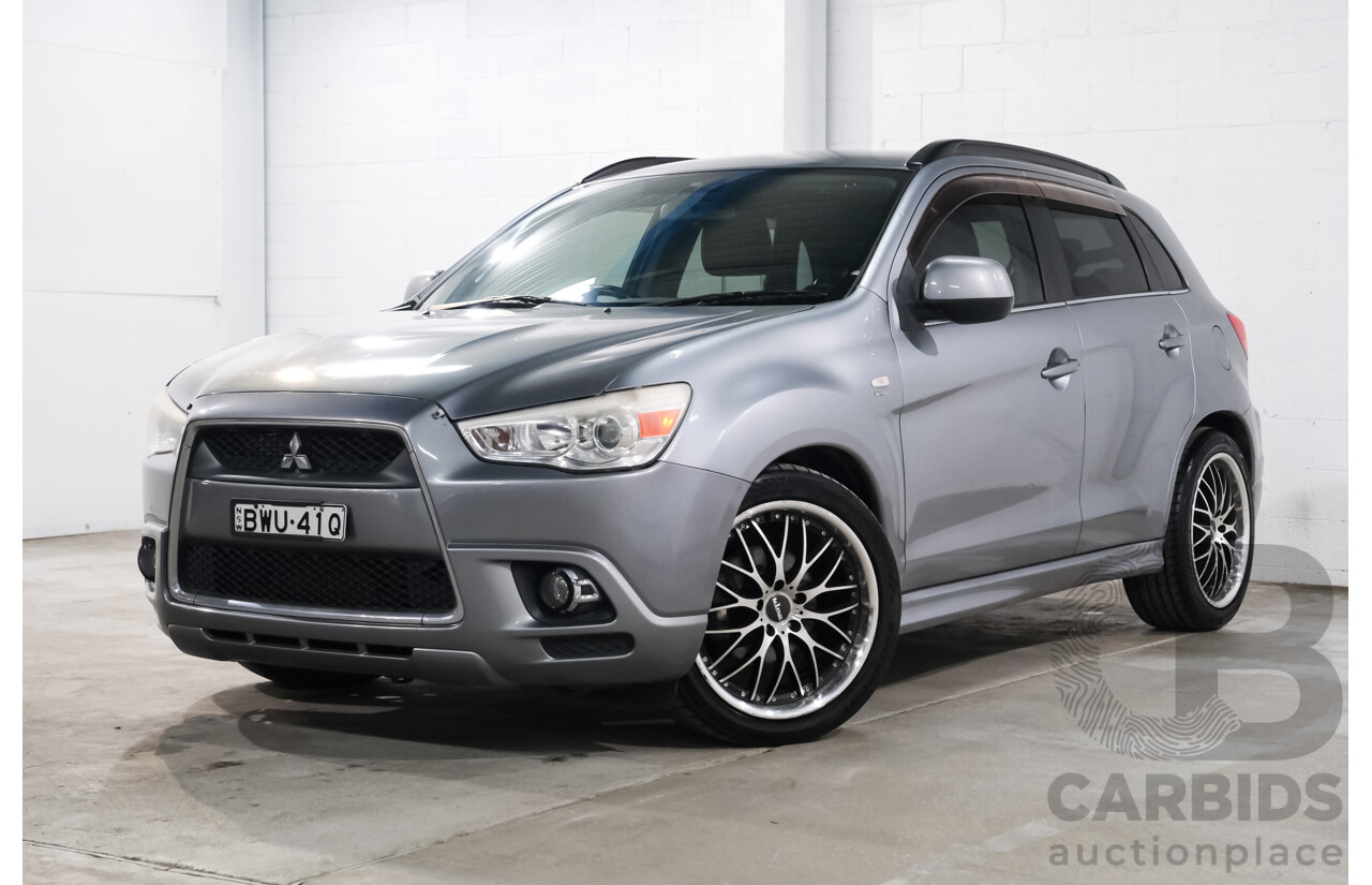 5/2011 Mitsubishi ASX Aspire (4WD) XA 4d Wagon Grey 1.8L