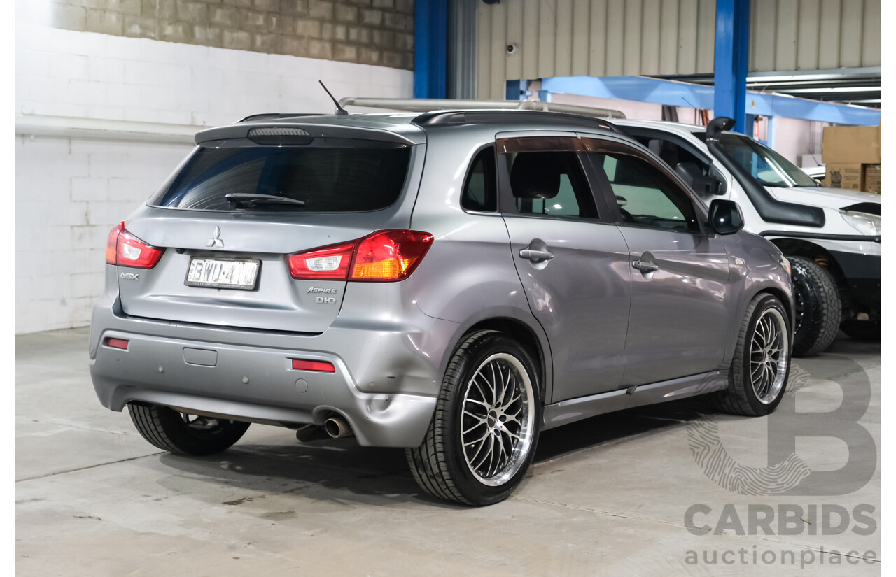 5/2011 Mitsubishi ASX Aspire (4WD) XA 4d Wagon Grey 1.8L