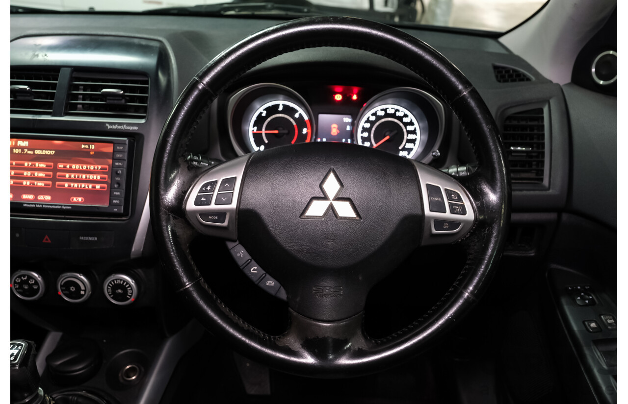 5/2011 Mitsubishi ASX Aspire (4WD) XA 4d Wagon Grey 1.8L