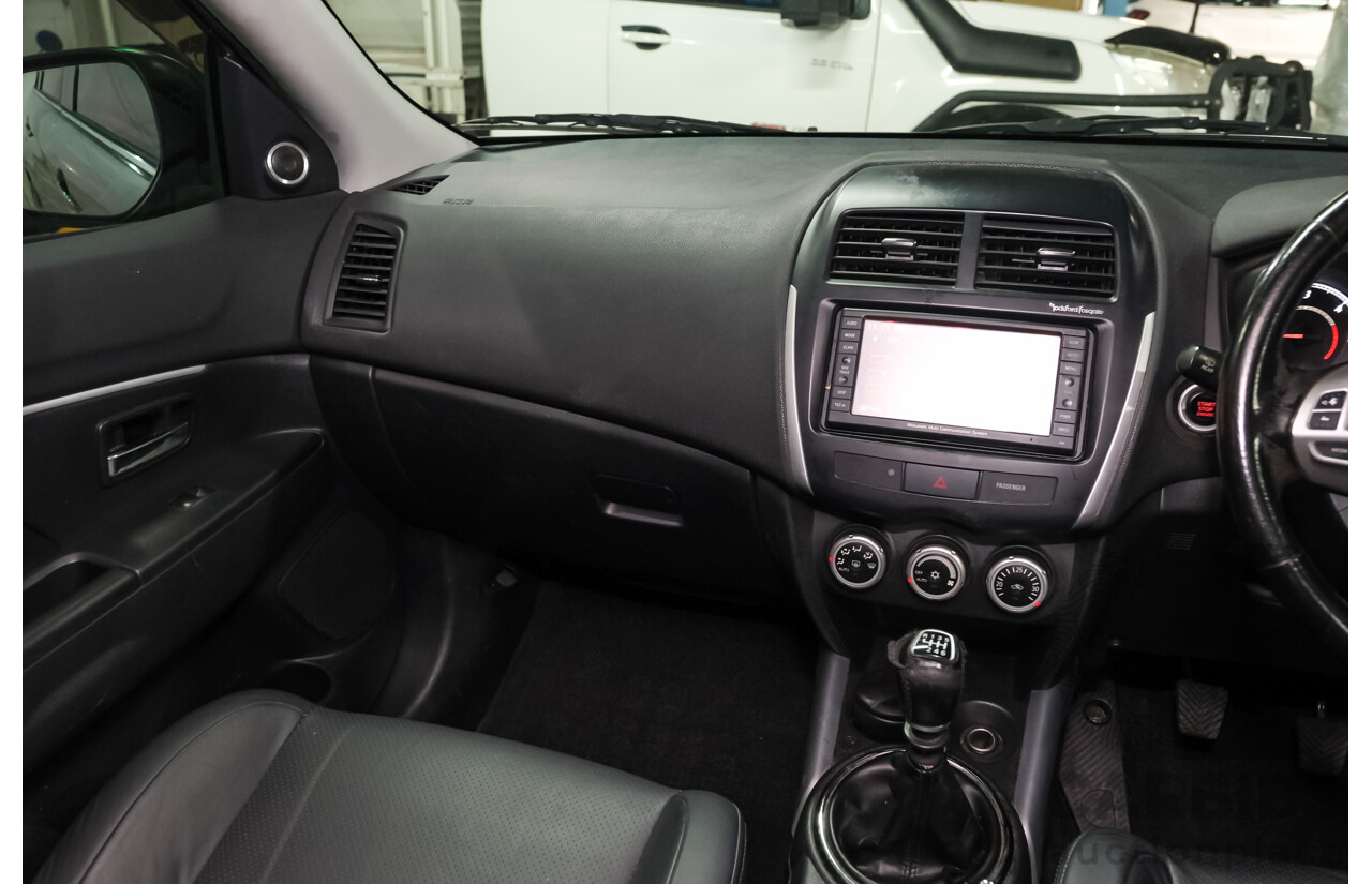 5/2011 Mitsubishi ASX Aspire (4WD) XA 4d Wagon Grey 1.8L
