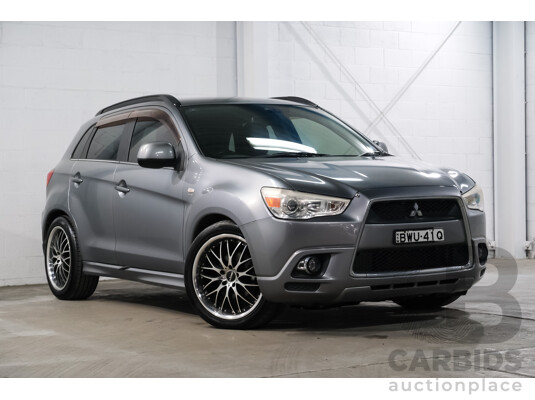 5/2011 Mitsubishi ASX Aspire (4WD) XA 4d Wagon Grey 1.8L