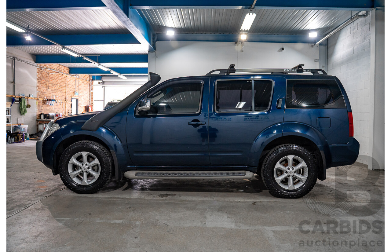 4/2011 Nissan Pathfinder Ti (4x4) R51 Series 4 4d Wagon Blue Turbo Diesel 2.5L