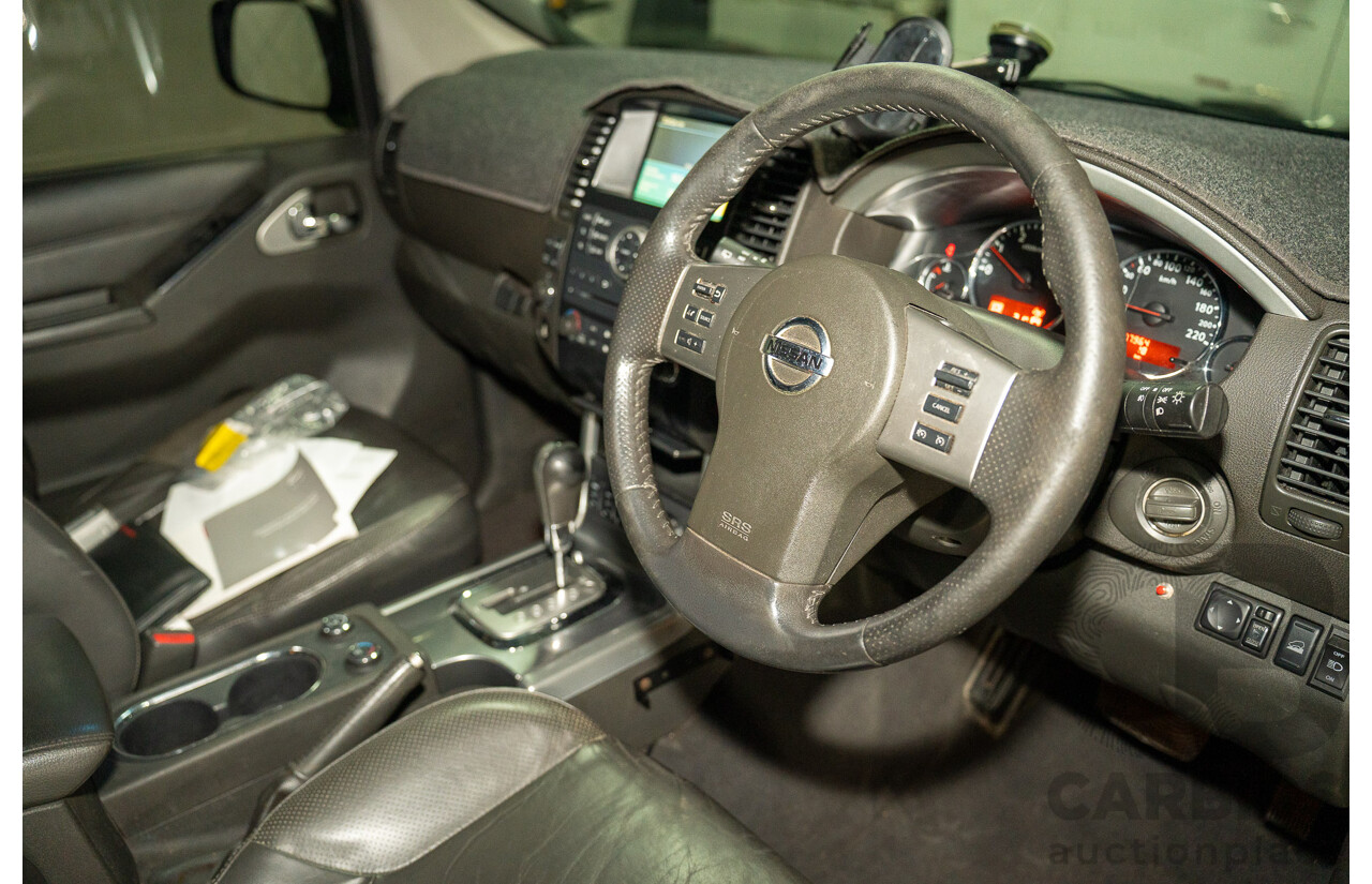 4/2011 Nissan Pathfinder Ti (4x4) R51 Series 4 4d Wagon Blue Turbo Diesel 2.5L