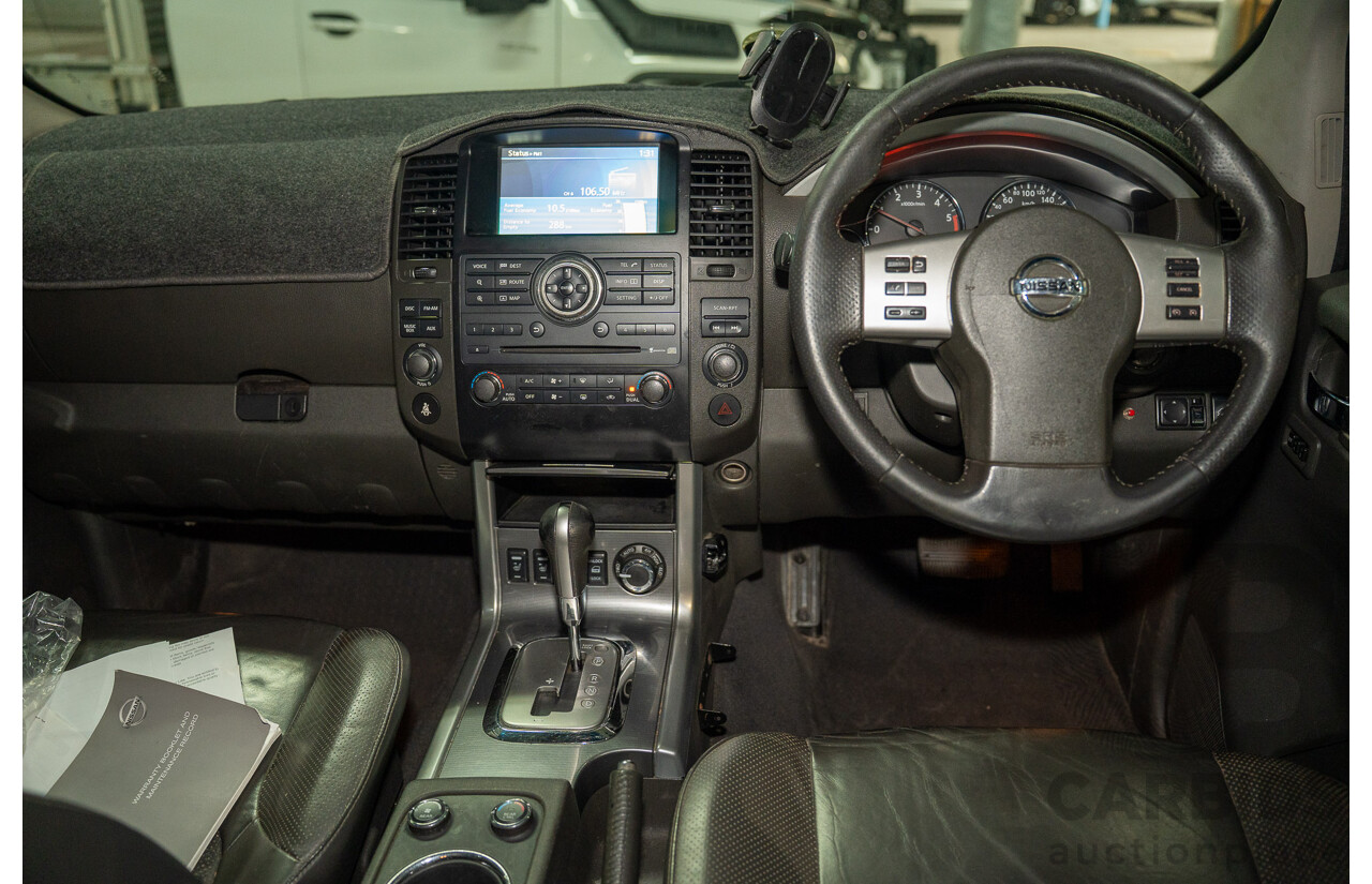 4/2011 Nissan Pathfinder Ti (4x4) R51 Series 4 4d Wagon Blue Turbo Diesel 2.5L