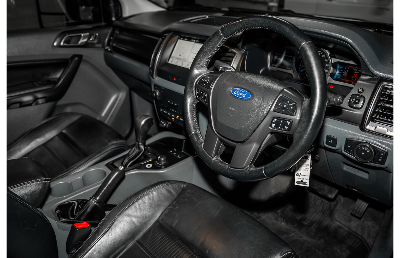 04/2017 Ford Ranger FX4 (4x4) PX MKII MY17 Dual Cab Utility White Diesel Turbo 3.2L