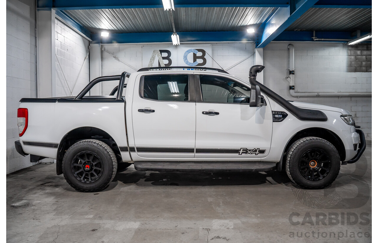 04/2017 Ford Ranger FX4 (4x4) PX MKII MY17 Dual Cab Utility White Diesel Turbo 3.2L