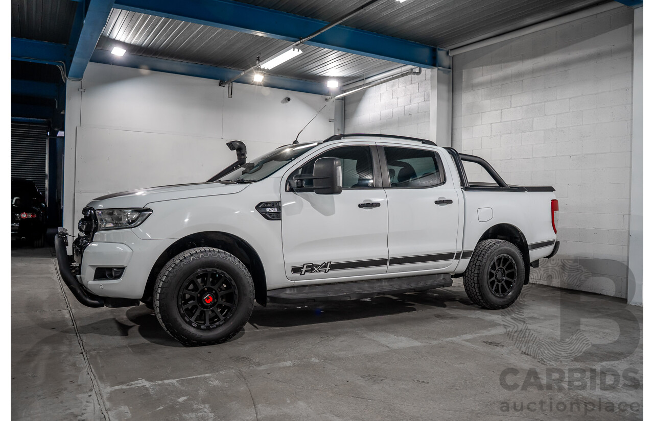 04/2017 Ford Ranger FX4 (4x4) PX MKII MY17 Dual Cab Utility White Diesel Turbo 3.2L