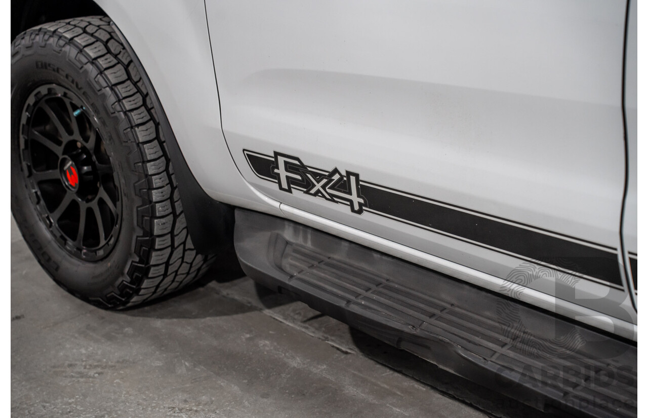04/2017 Ford Ranger FX4 (4x4) PX MKII MY17 Dual Cab Utility White Diesel Turbo 3.2L