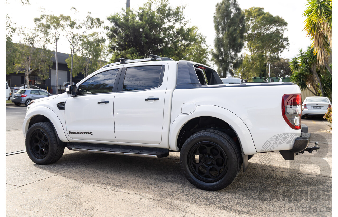 07/2020 Ford Ranger WILDTRAK 2.0 (4x4) 4x4 PX MKIII MY20.75 Double Cab P/Up White 2.0L