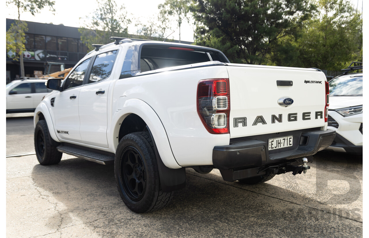 07/2020 Ford Ranger WILDTRAK 2.0 (4x4) 4x4 PX MKIII MY20.75 Double Cab P/Up White 2.0L