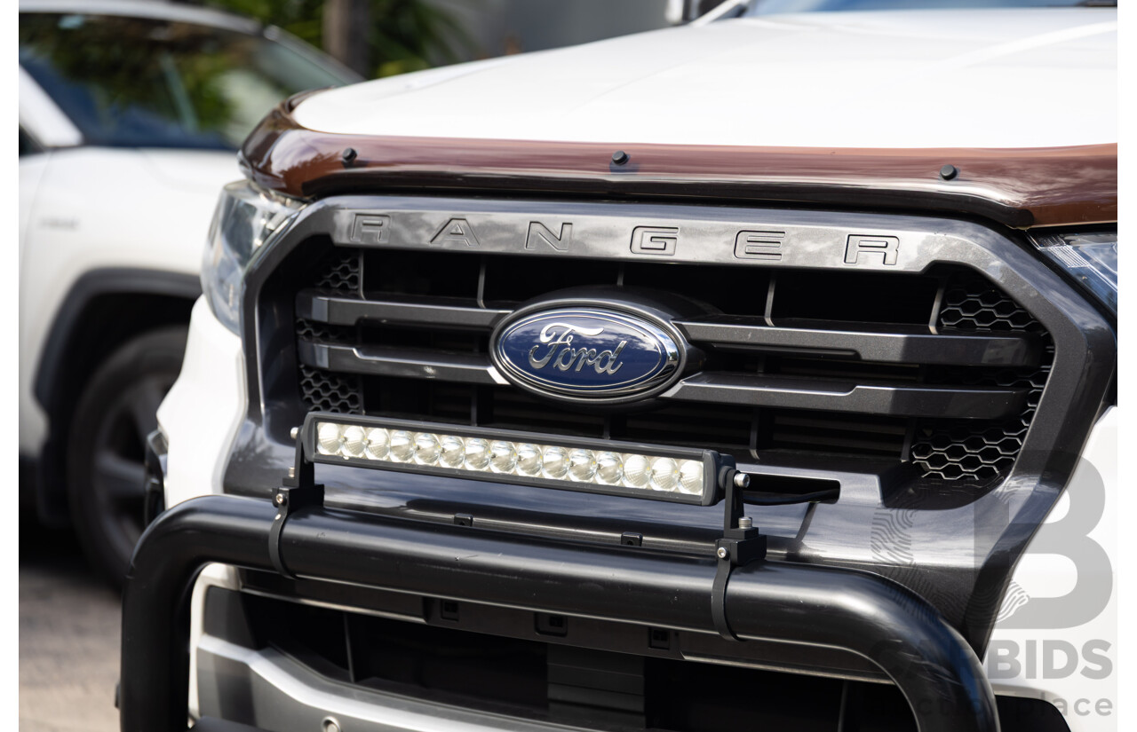 07/2020 Ford Ranger WILDTRAK 2.0 (4x4) 4x4 PX MKIII MY20.75 Double Cab P/Up White 2.0L