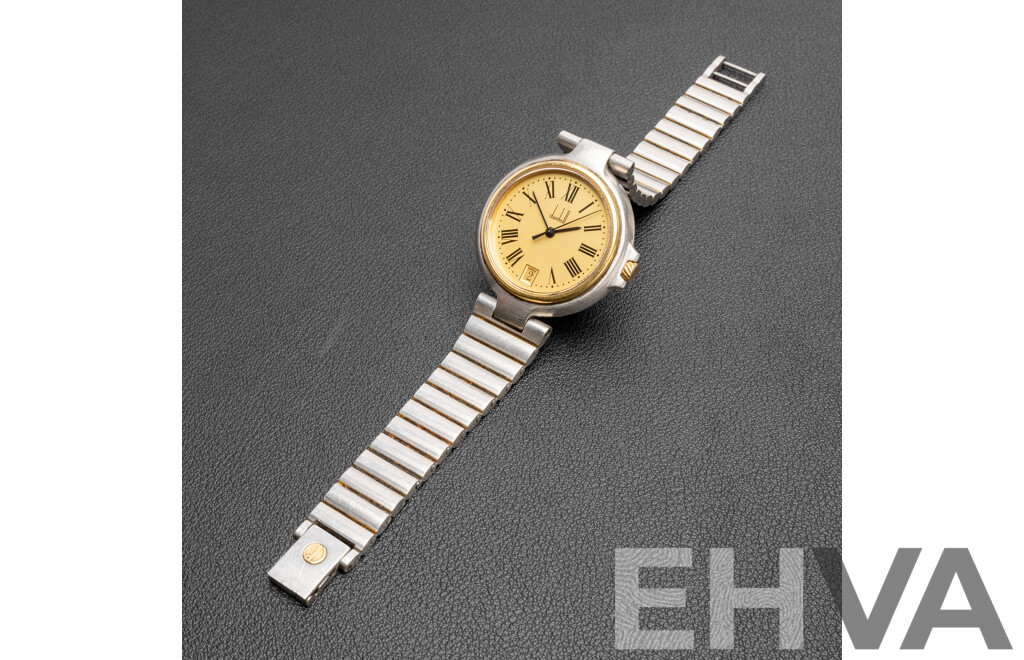 Vintage Dunhill Swiss Made Quartz Movement Wristwatch - 6 41139