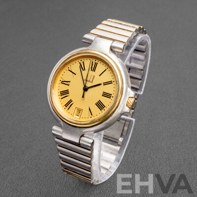 Vintage Dunhill Swiss Made Quartz Movement Wristwatch - 6 41139