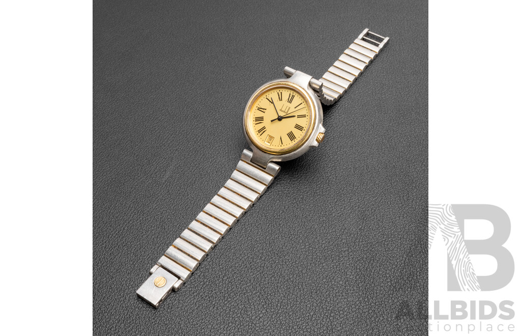 Vintage Dunhill Swiss Made Quartz Movement Wristwatch - 6 41139