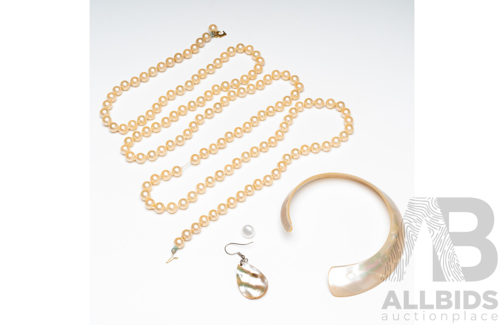1660557 · Collection of Pearl & Faux Pearl Jewellery