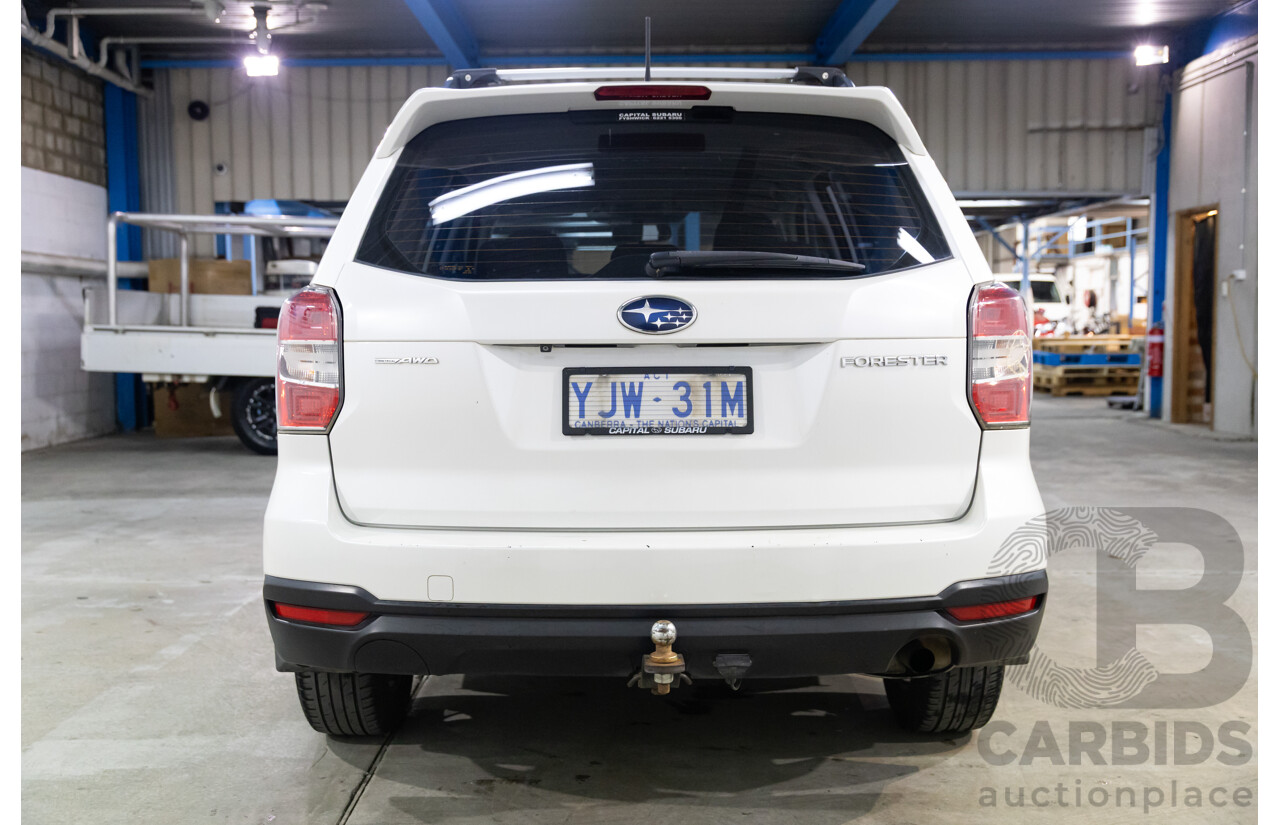 3/2014 Subaru Forester 2.5i MY14 4d Wagon White 2.5L