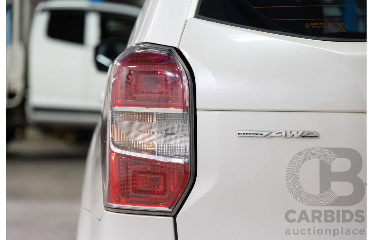 3/2014 Subaru Forester 2.5i MY14 4d Wagon White 2.5L