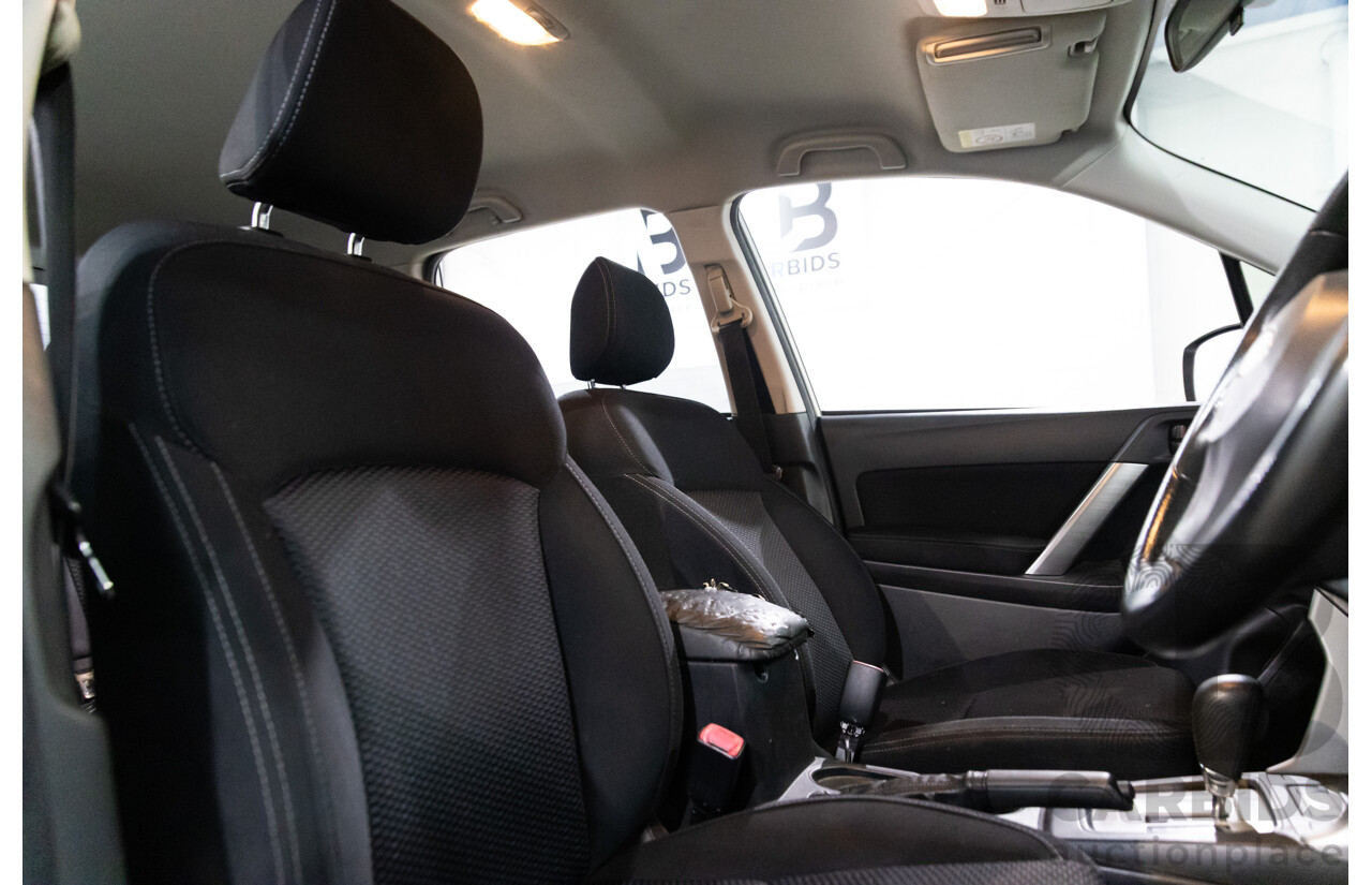 3/2014 Subaru Forester 2.5i MY14 4d Wagon White 2.5L