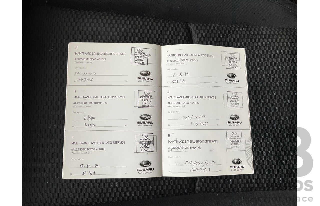 3/2014 Subaru Forester 2.5i MY14 4d Wagon White 2.5L