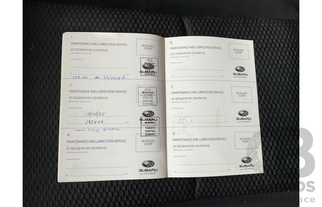 3/2014 Subaru Forester 2.5i MY14 4d Wagon White 2.5L