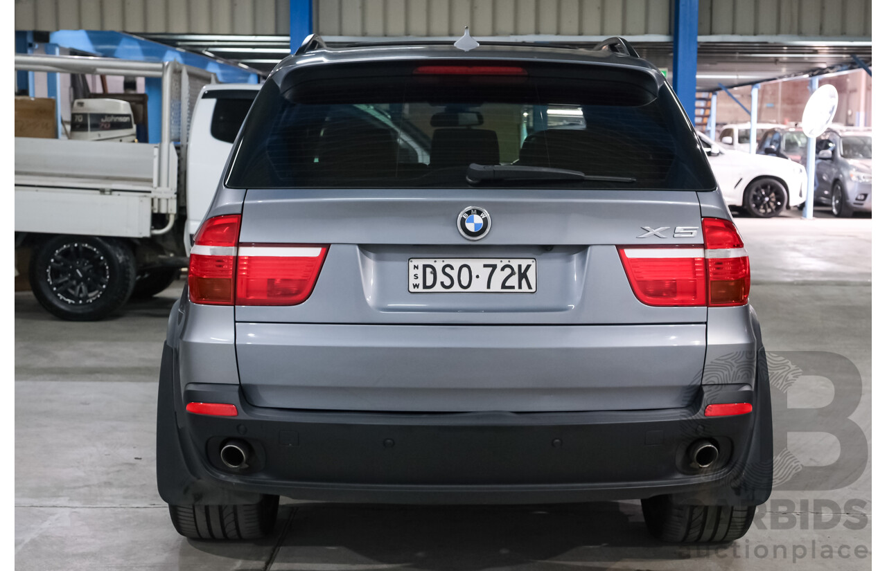 9/2009 BMW X5 Xdrive30d E70 MY09 4d Wagon Space Grey Metallic Turbo Diesel 3.0L