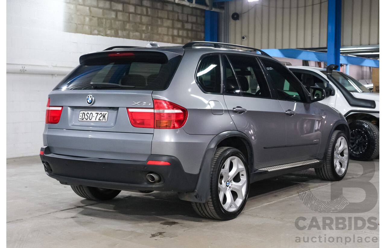 9/2009 BMW X5 Xdrive30d E70 MY09 4d Wagon Space Grey Metallic Turbo Diesel 3.0L