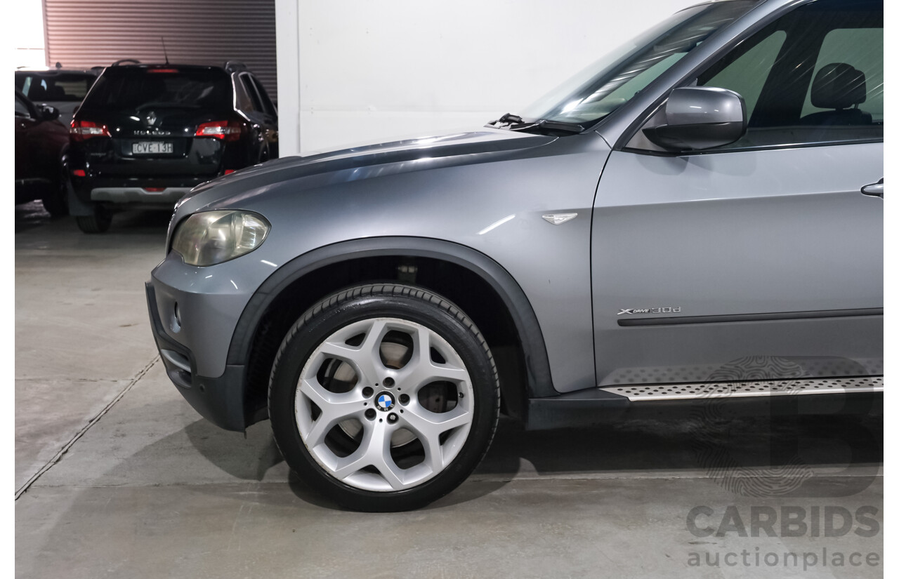 9/2009 BMW X5 Xdrive30d E70 MY09 4d Wagon Space Grey Metallic Turbo Diesel 3.0L