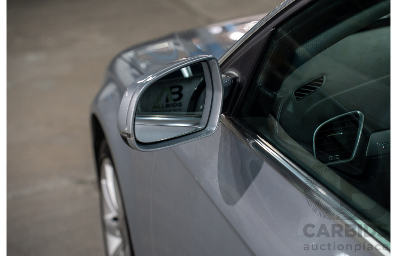 1/2014 Audi A4 2.0 TFSI Quattro B8 (8K) MY14 4d Sedan Floret Silver Metallic 2.0L