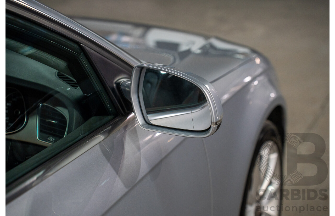 1/2014 Audi A4 2.0 TFSI Quattro B8 (8K) MY14 4d Sedan Floret Silver Metallic 2.0L