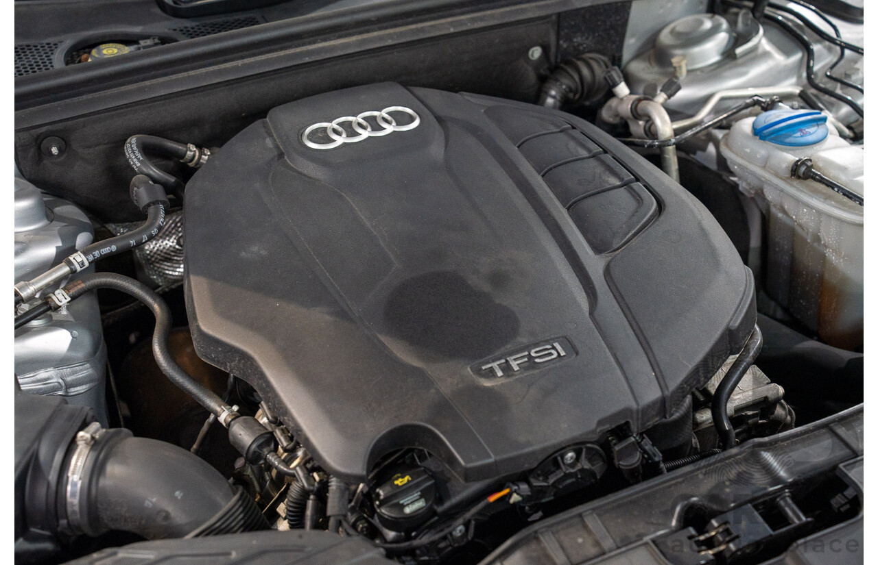 1/2014 Audi A4 2.0 TFSI Quattro B8 (8K) MY14 4d Sedan Floret Silver Metallic 2.0L