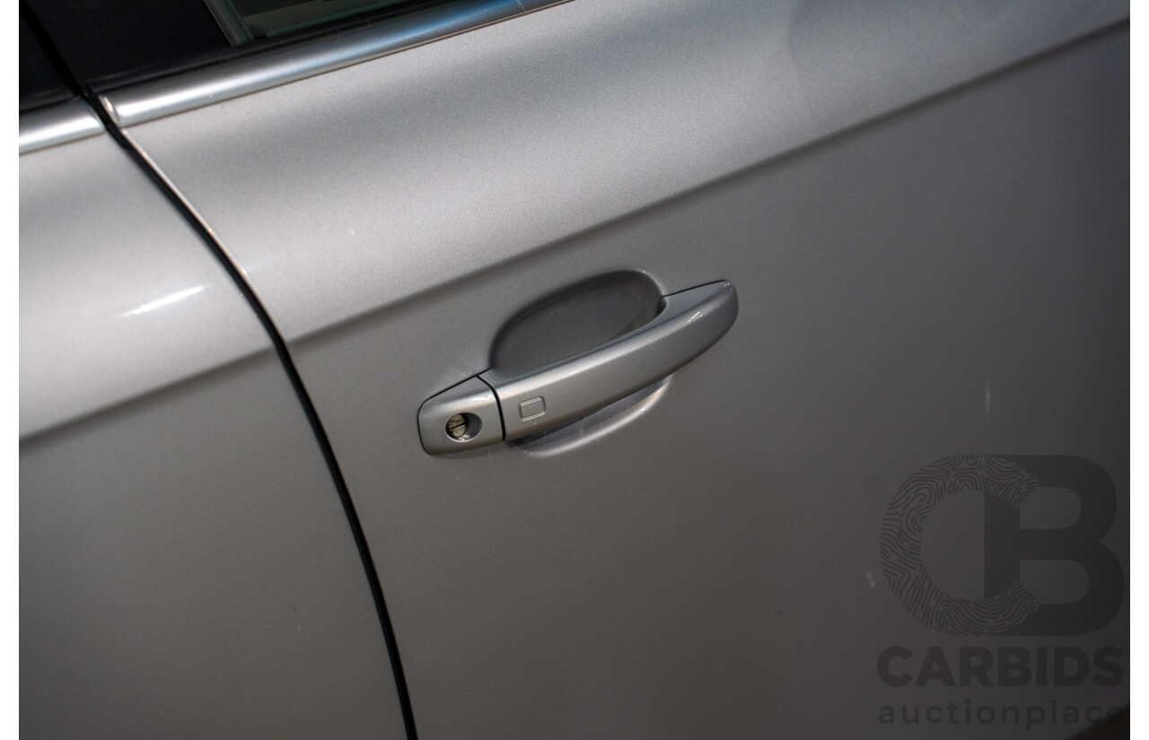 1/2014 Audi A4 2.0 TFSI Quattro B8 (8K) MY14 4d Sedan Floret Silver Metallic 2.0L