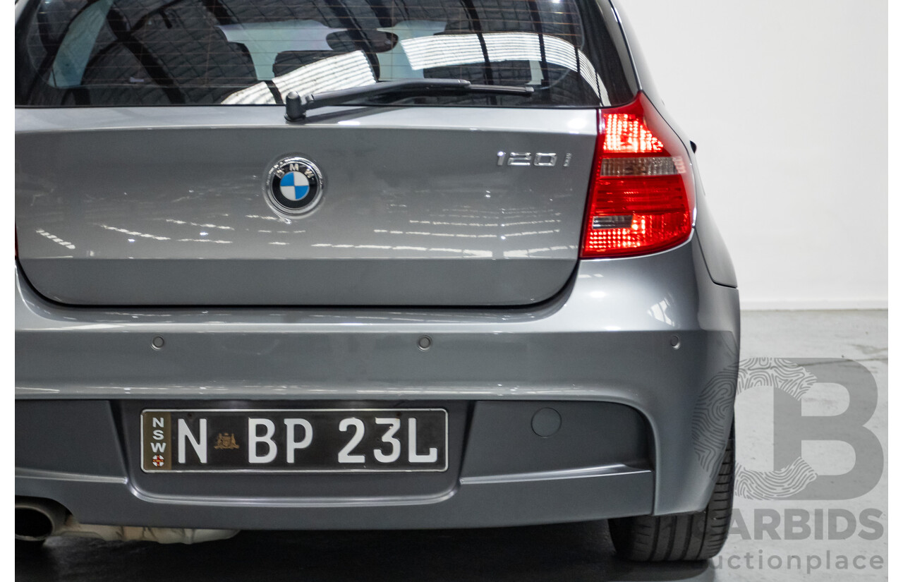 3/2009 BMW 120i E87 MY09 5d Hatchback Space Grey Metallic 2.0L