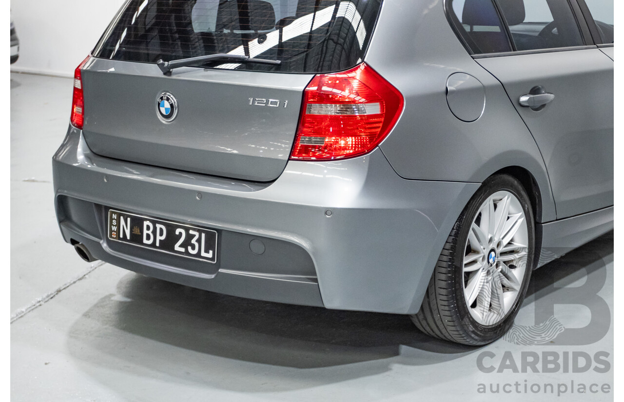 3/2009 BMW 120i E87 MY09 5d Hatchback Space Grey Metallic 2.0L