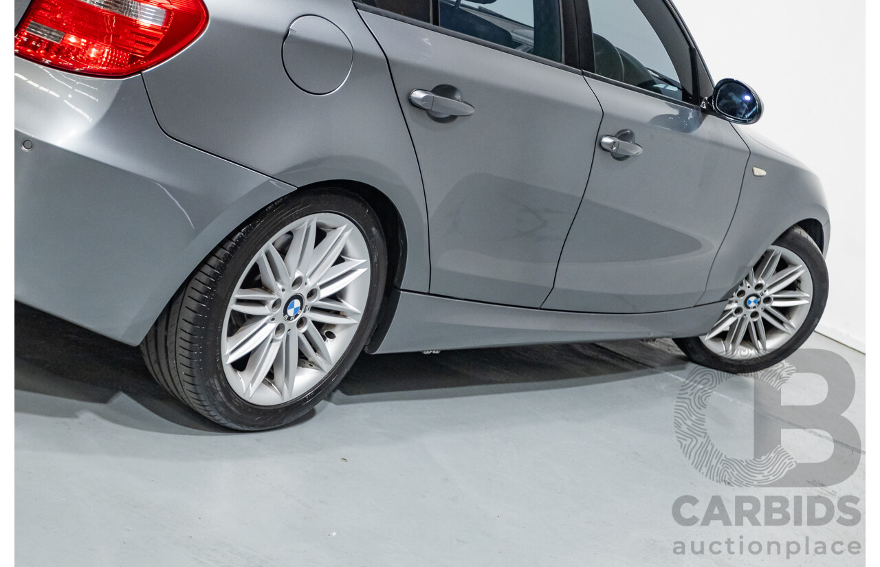 3/2009 BMW 120i E87 MY09 5d Hatchback Space Grey Metallic 2.0L