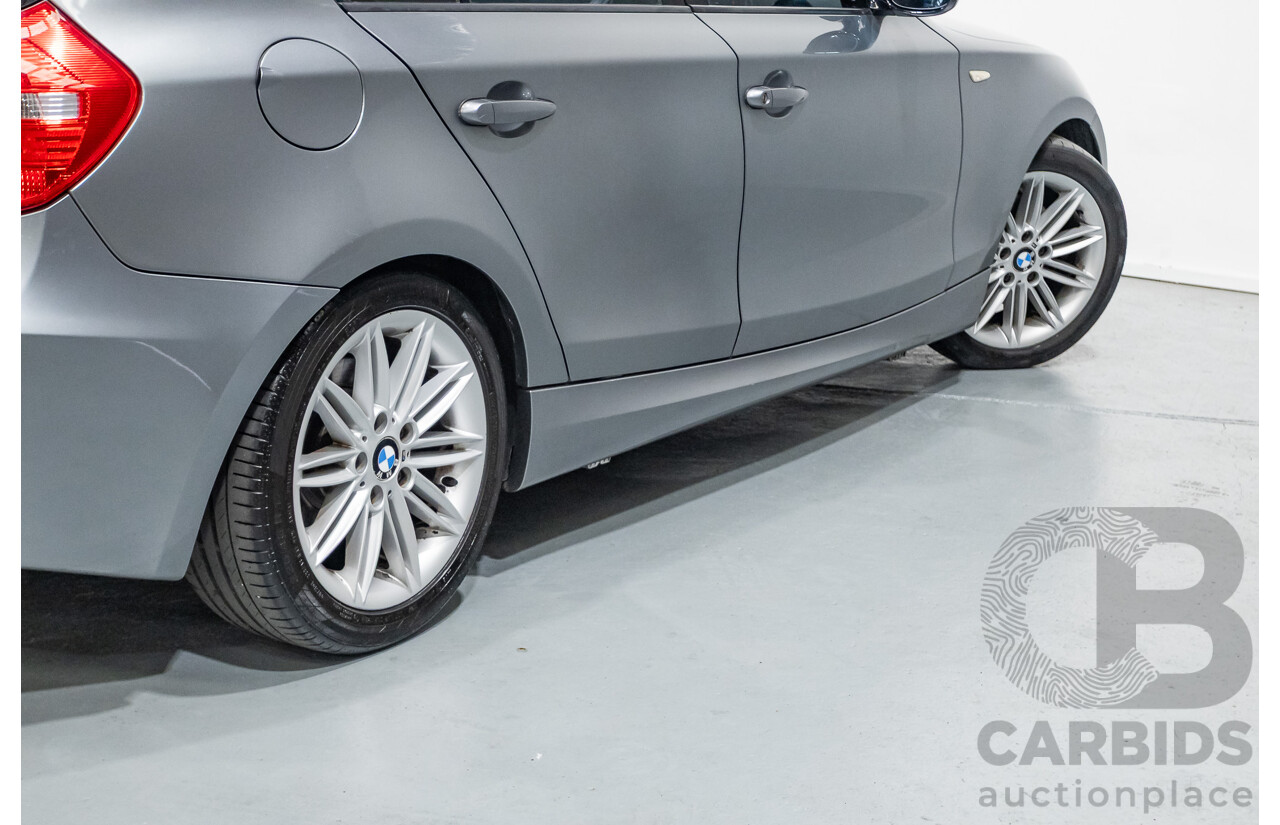 3/2009 BMW 120i E87 MY09 5d Hatchback Space Grey Metallic 2.0L