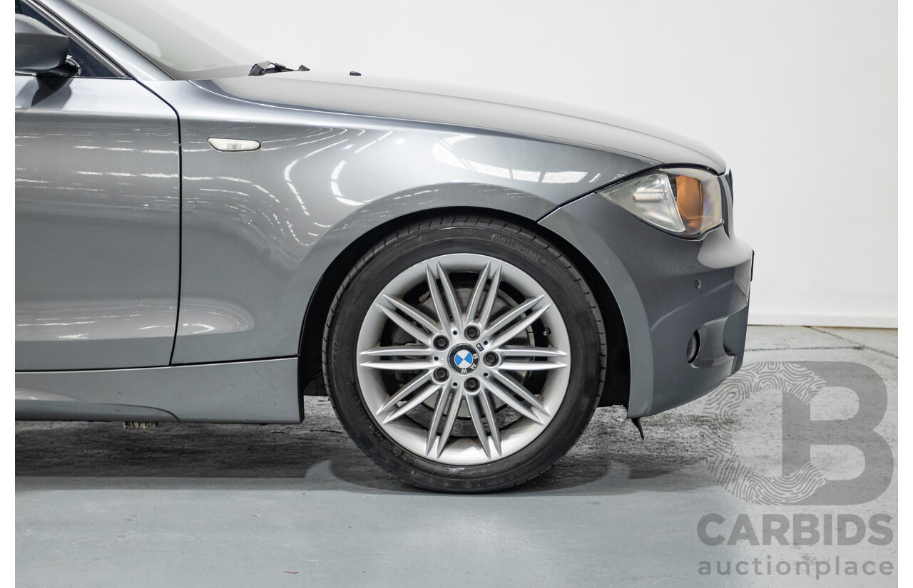 3/2009 BMW 120i E87 MY09 5d Hatchback Space Grey Metallic 2.0L