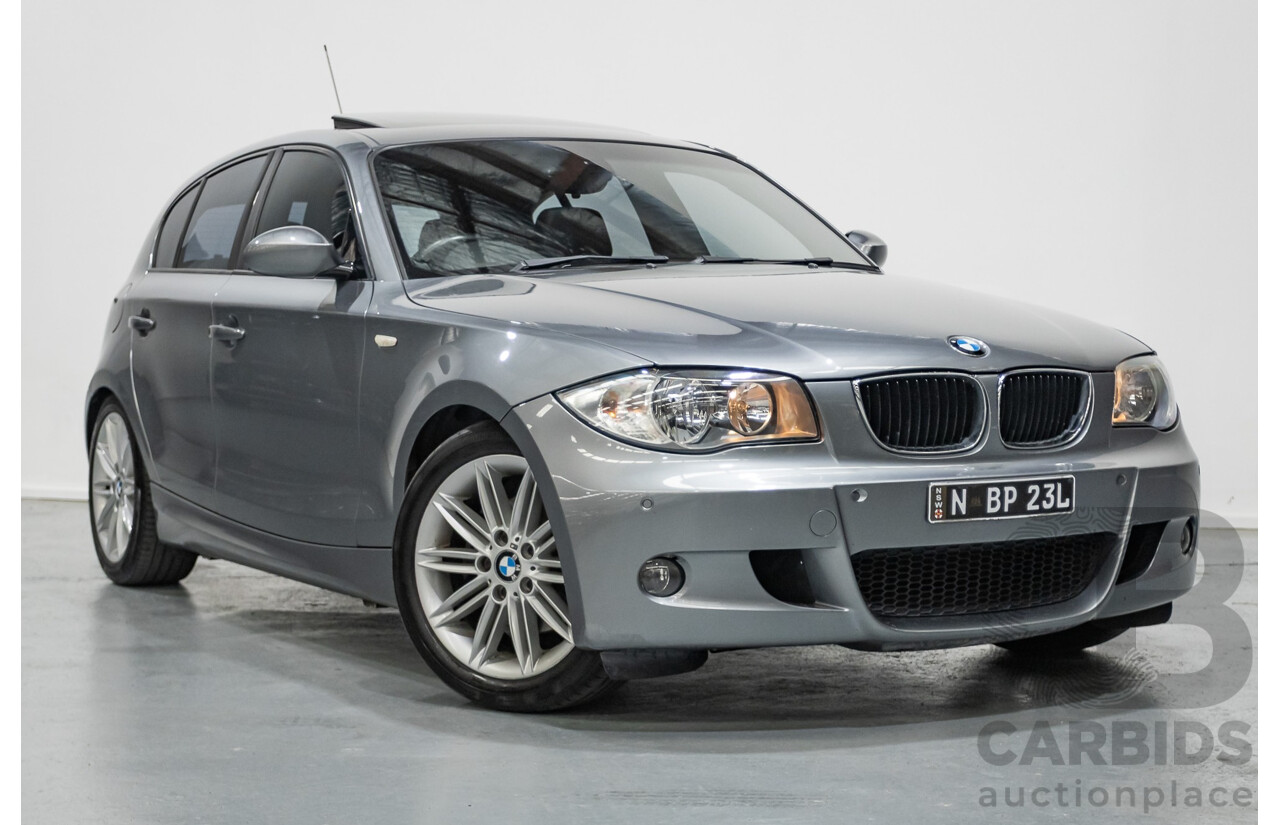 3/2009 BMW 120i E87 MY09 5d Hatchback Space Grey Metallic 2.0L