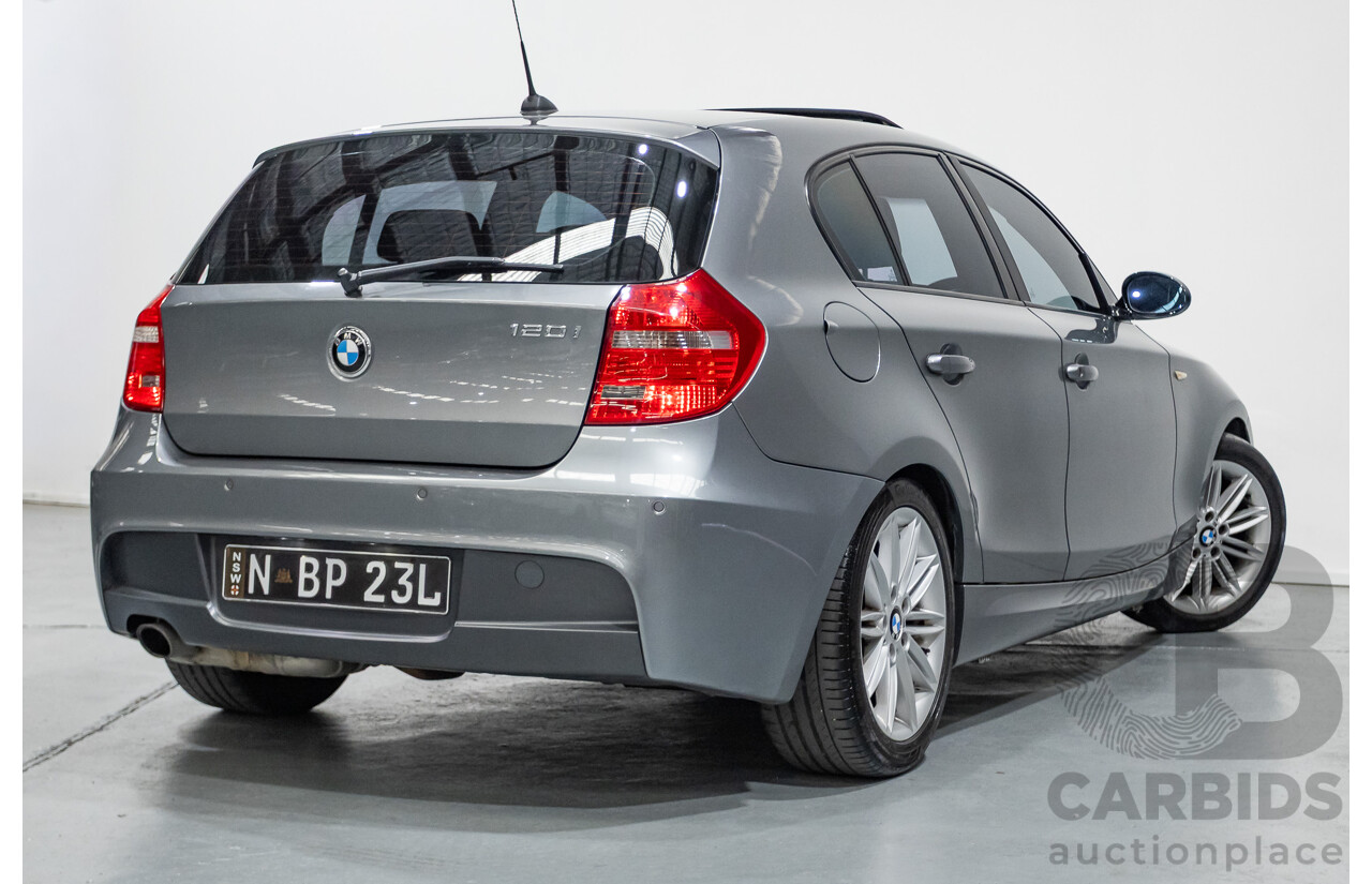 3/2009 BMW 120i E87 MY09 5d Hatchback Space Grey Metallic 2.0L
