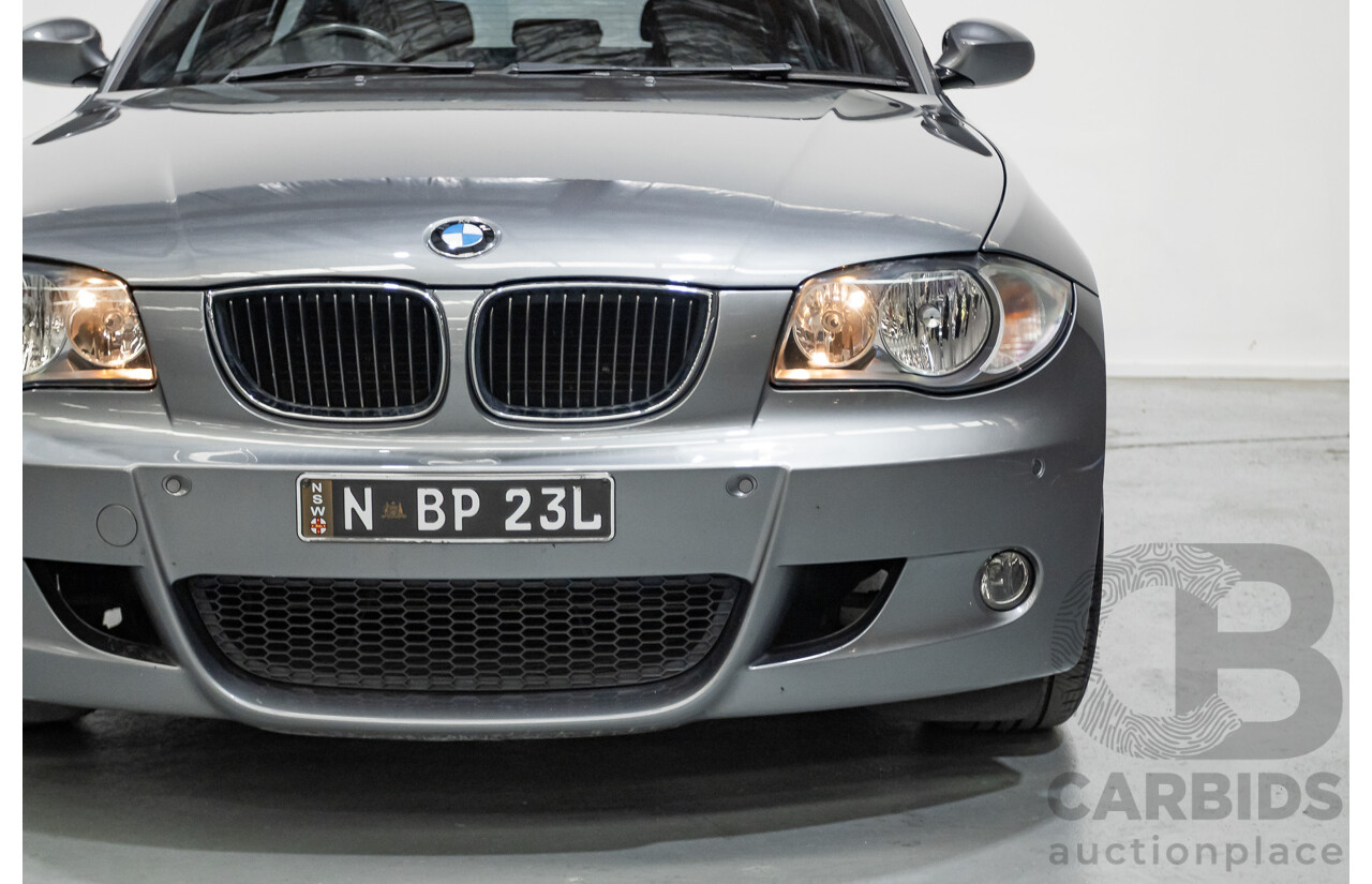 3/2009 BMW 120i E87 MY09 5d Hatchback Space Grey Metallic 2.0L