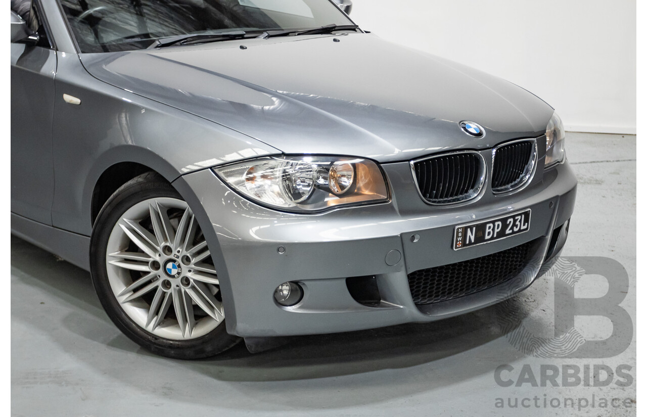 3/2009 BMW 120i E87 MY09 5d Hatchback Space Grey Metallic 2.0L