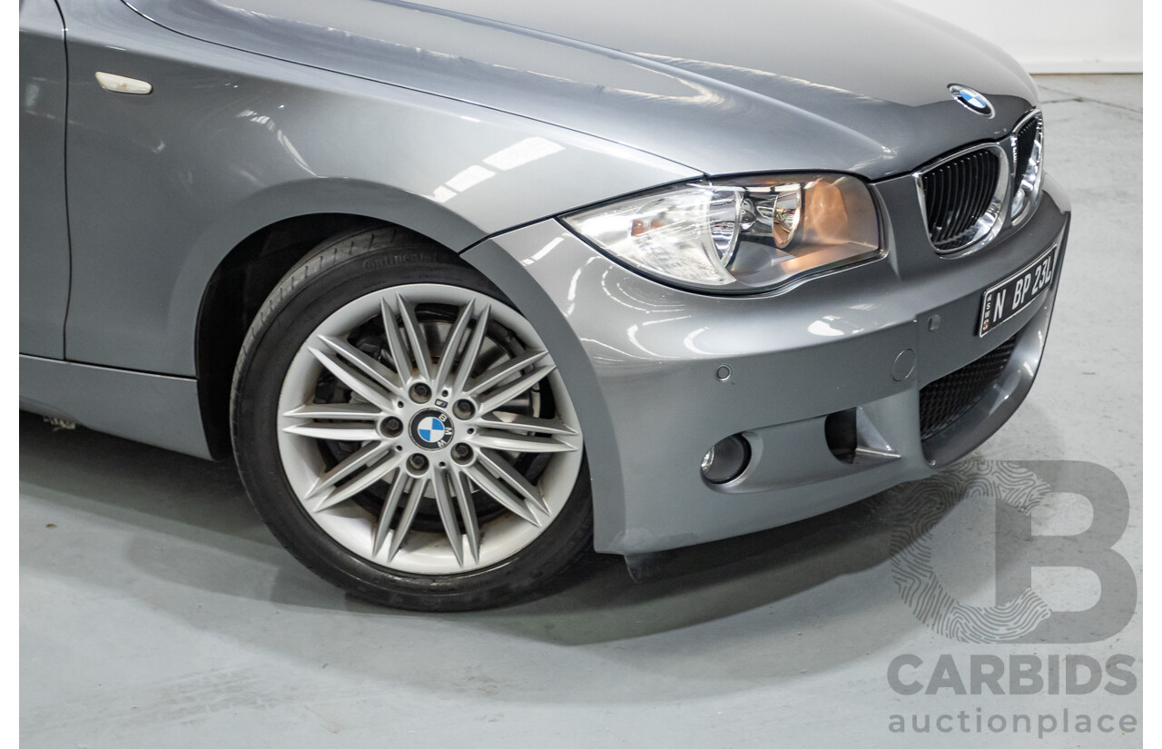 3/2009 BMW 120i E87 MY09 5d Hatchback Space Grey Metallic 2.0L