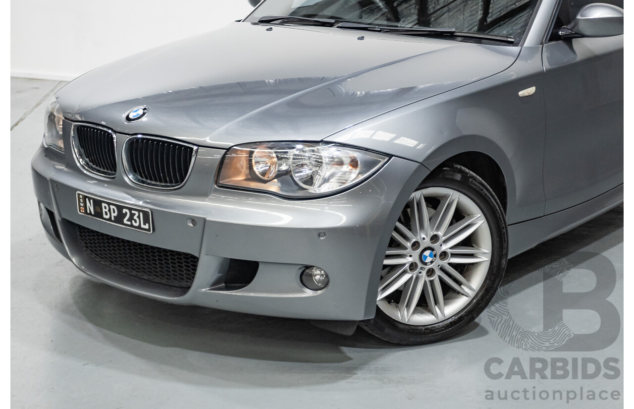 3/2009 BMW 120i E87 MY09 5d Hatchback Space Grey Metallic 2.0L