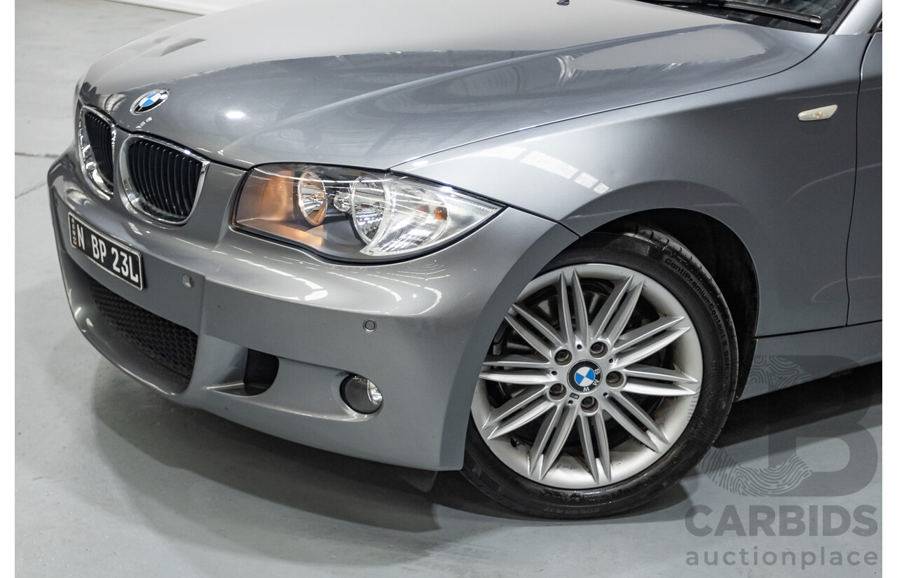 3/2009 BMW 120i E87 MY09 5d Hatchback Space Grey Metallic 2.0L
