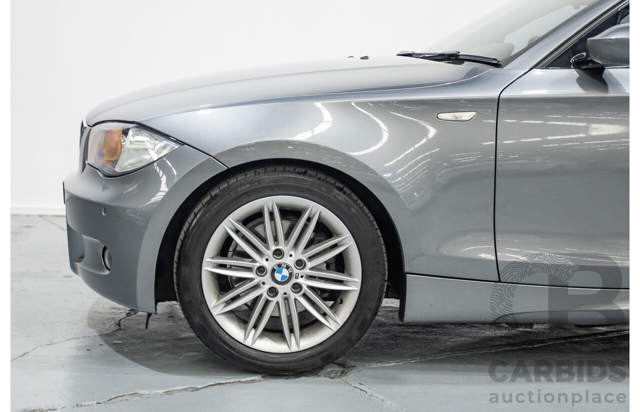 3/2009 BMW 120i E87 MY09 5d Hatchback Space Grey Metallic 2.0L