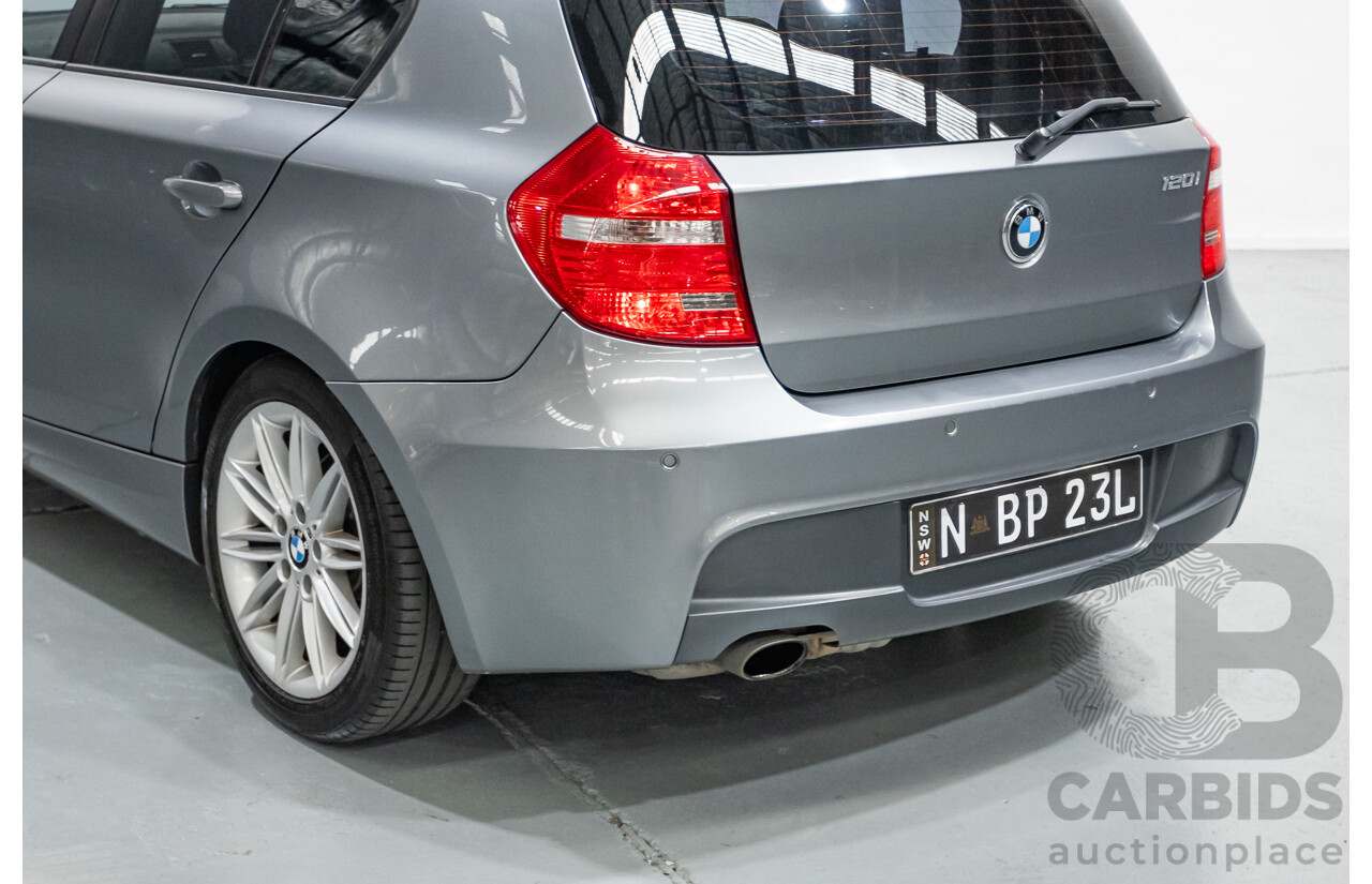 3/2009 BMW 120i E87 MY09 5d Hatchback Space Grey Metallic 2.0L