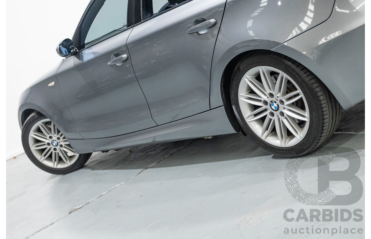3/2009 BMW 120i E87 MY09 5d Hatchback Space Grey Metallic 2.0L